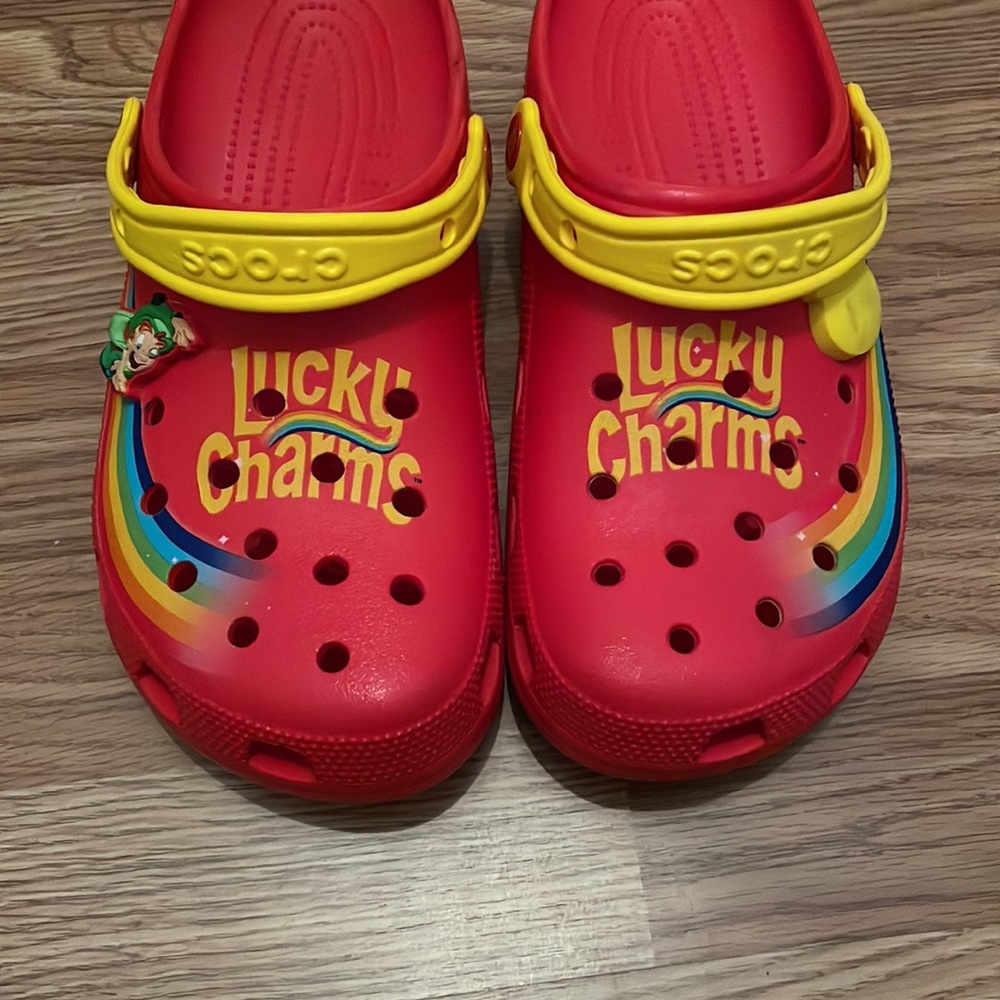 Lucky Charms Crocs (with Jibbitz)
